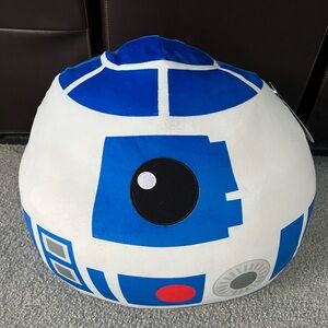 Squishmallows Blue and White Plush